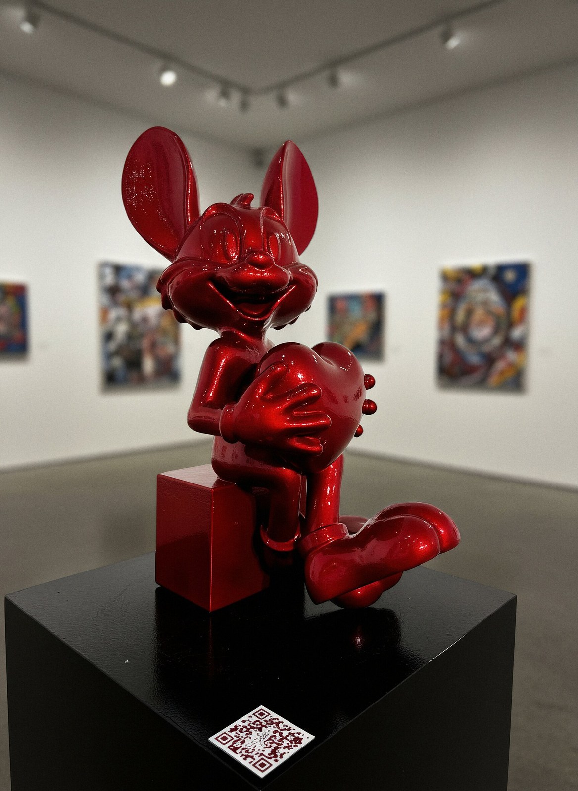 Mr Roo NÖ-MR-14, pop-art sculpture by Nursel Önen