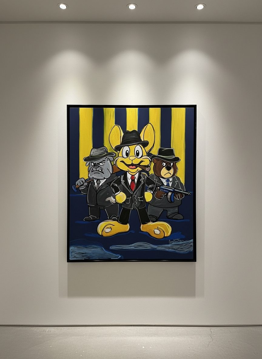 Wall Art NÖ-B-15, pop-art sculpture by Nursel Önen