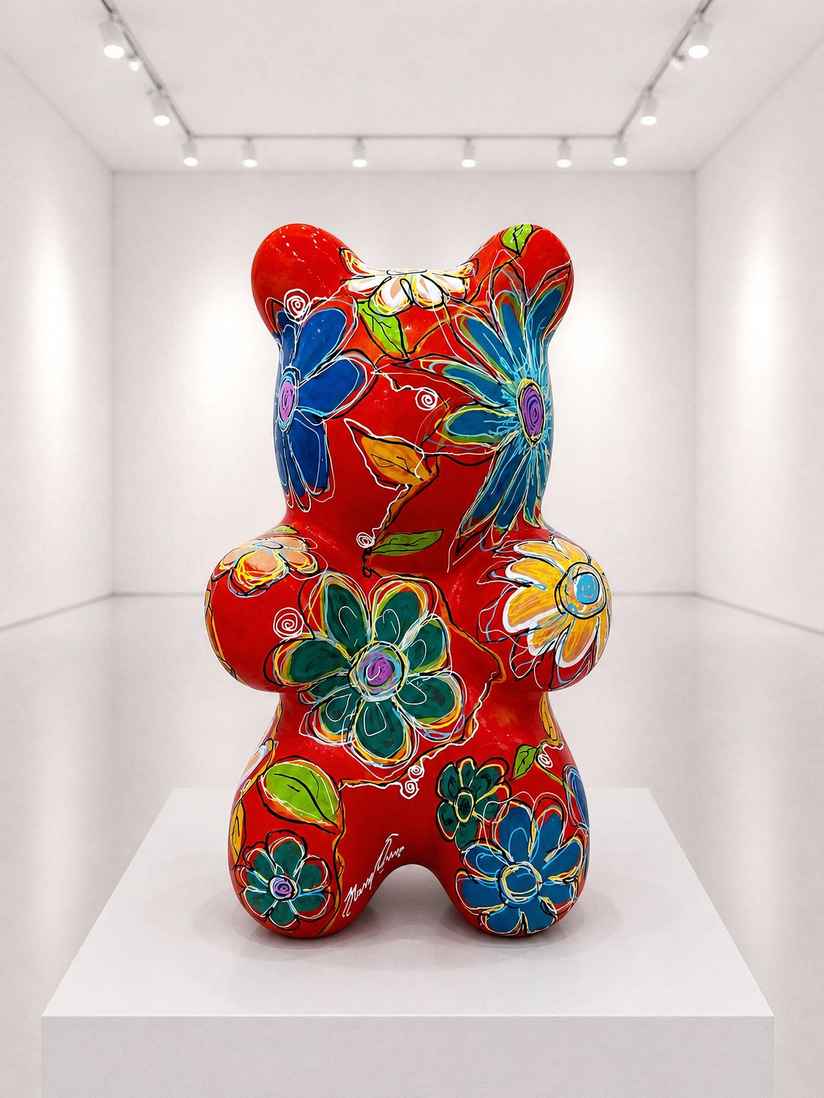 Pandy NÖ-PA-01, Pop-Art-Skulptur von Nursel Önen